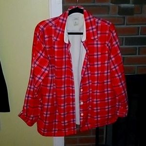 L.L.Bean Fleece Lined Flannel